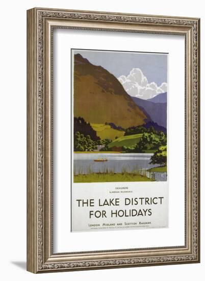 Grasmere Lake District-null-Framed Art Print