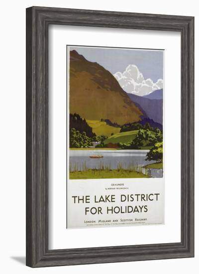 Grasmere Lake District-null-Framed Art Print