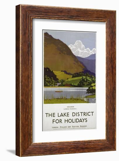 Grasmere Lake District-null-Framed Art Print