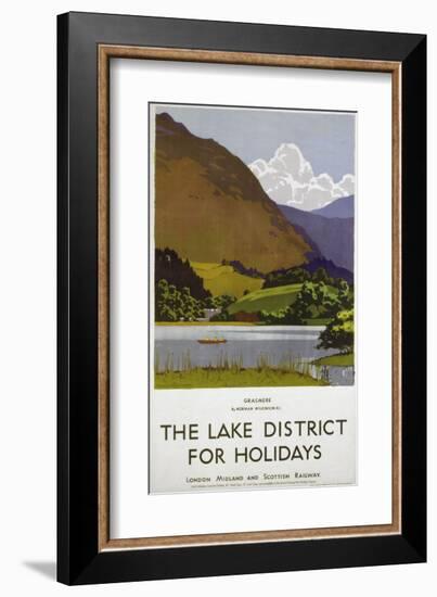 Grasmere Lake District-null-Framed Art Print