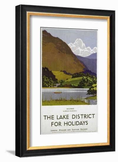 Grasmere Lake District-null-Framed Art Print