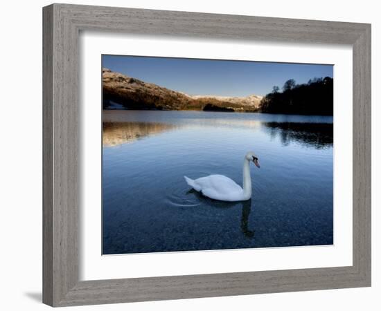 Grasmere, Near Ambleside, Lake District National Park, Cumbria, England, UK-Lee Frost-Framed Photographic Print