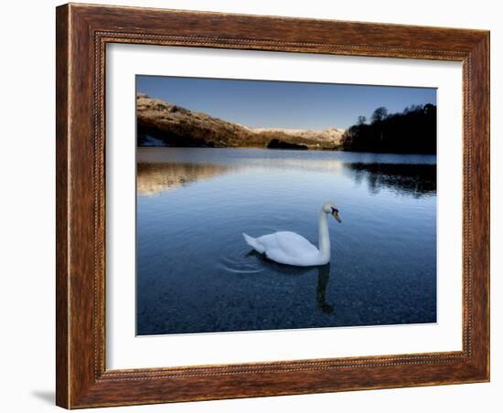 Grasmere, Near Ambleside, Lake District National Park, Cumbria, England, UK-Lee Frost-Framed Photographic Print