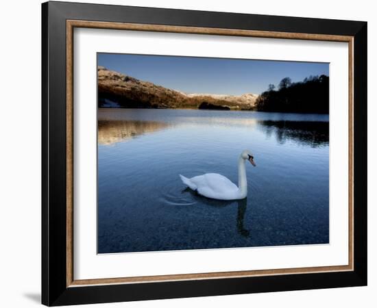 Grasmere, Near Ambleside, Lake District National Park, Cumbria, England, UK-Lee Frost-Framed Photographic Print