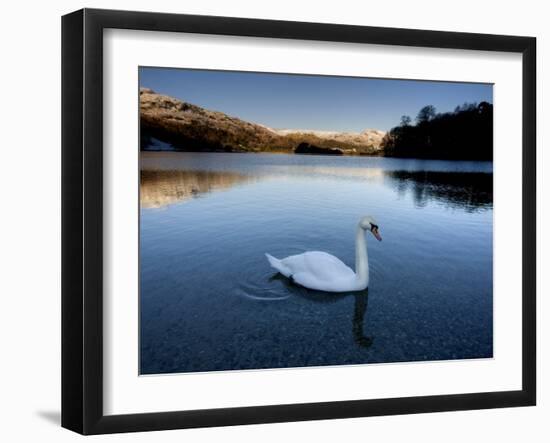 Grasmere, Near Ambleside, Lake District National Park, Cumbria, England, UK-Lee Frost-Framed Photographic Print