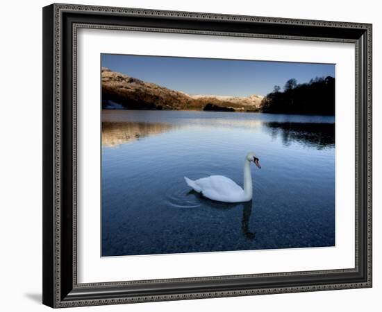 Grasmere, Near Ambleside, Lake District National Park, Cumbria, England, UK-Lee Frost-Framed Photographic Print