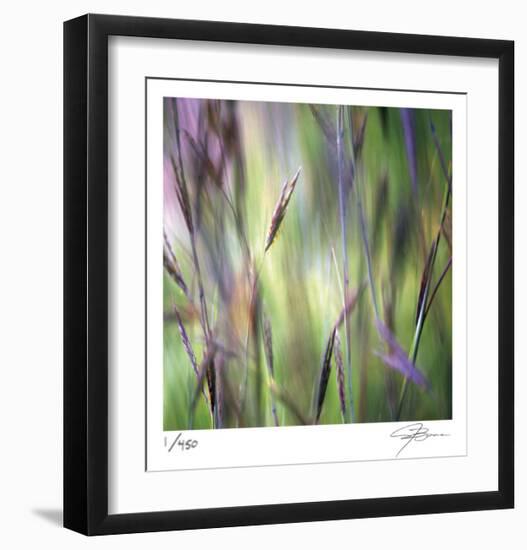 Grass Abstract 4-Ken Bremer-Framed Limited Edition