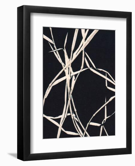 Grass Detail Black-Pernille Folcarelli-Framed Art Print