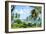 Grass Huts, Baoruca, Dominican Republic-Natalie Tepper-Framed Photo