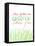 Grass Is Greener Where You Love It-Anna Quach-Framed Stretched Canvas