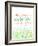 Grass Is Greener Where You Love It-Anna Quach-Framed Art Print