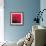 Grass (red), c.2011-Davide Polla-Framed Premium Giclee Print displayed on a wall