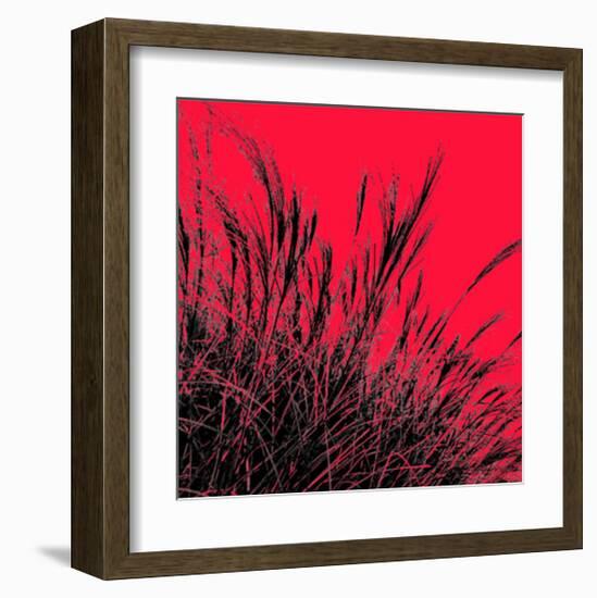 Grass (red), c.2011-Davide Polla-Framed Premium Giclee Print