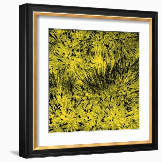 Grass (yellow), c.2011-Davide Polla-Framed Premium Giclee Print