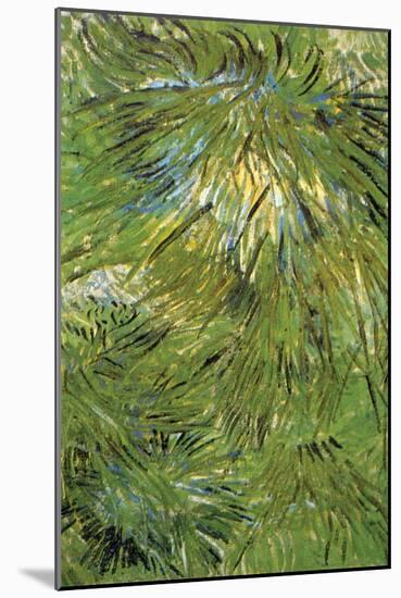 Grass-Vincent van Gogh-Mounted Art Print