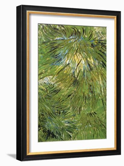 Grass-Vincent van Gogh-Framed Art Print