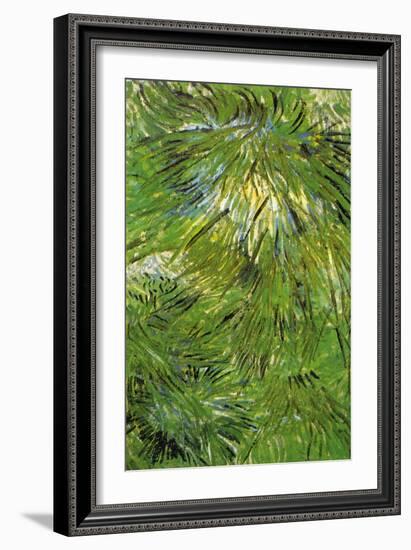 Grass-Vincent van Gogh-Framed Art Print