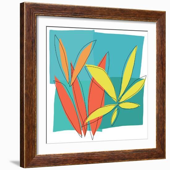 Grasses 1-Jan Weiss-Framed Art Print