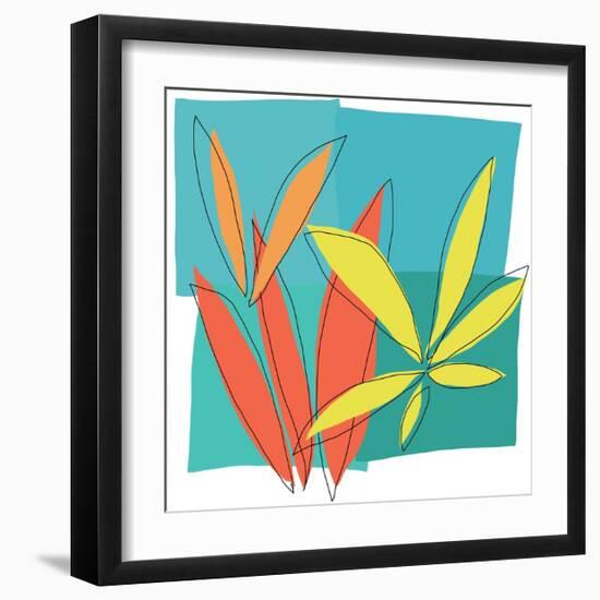 Grasses I-Jan Weiss-Framed Art Print