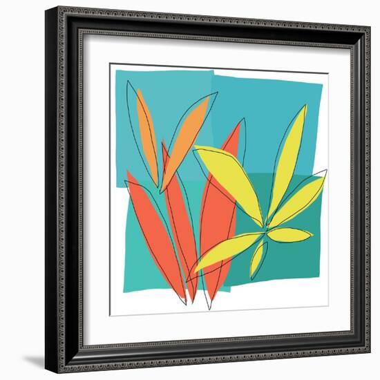 Grasses I-Jan Weiss-Framed Art Print