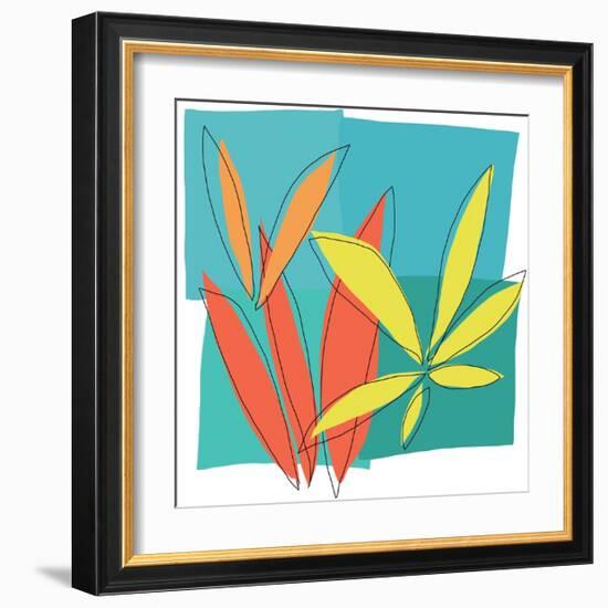 Grasses I-Jan Weiss-Framed Art Print