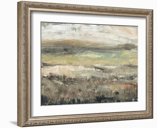 Grassland Showers I-null-Framed Art Print