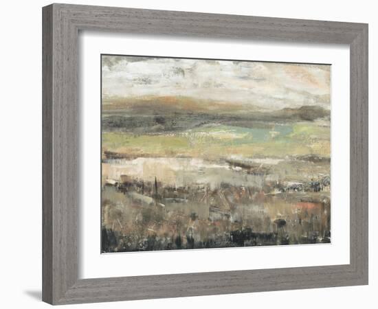 Grassland Showers I-null-Framed Art Print