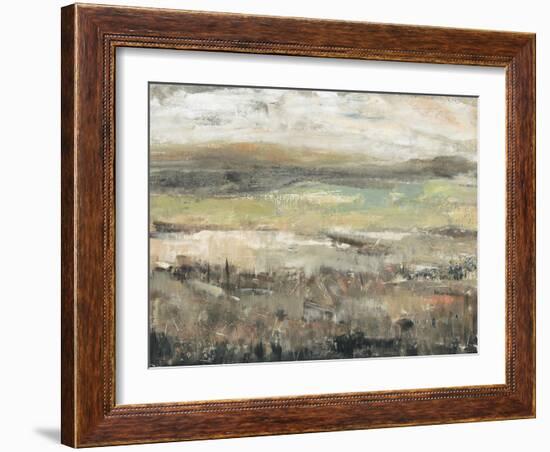 Grassland Showers I-null-Framed Art Print