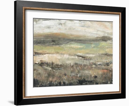 Grassland Showers I-null-Framed Art Print