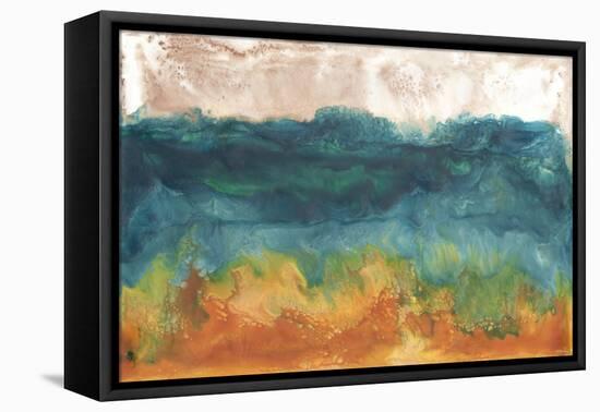 Grassland Sunset I-Alicia Ludwig-Framed Stretched Canvas