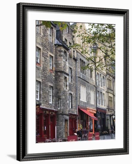 Grassmarket, the Old Town, Edinburgh, Scotland, Uk-Amanda Hall-Framed Photographic Print