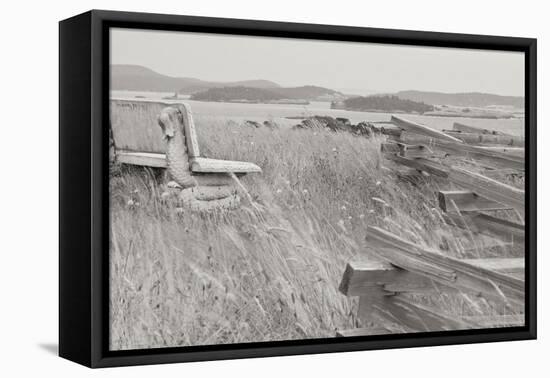 Grassy Knoll BW-Dana Styber-Framed Premier Image Canvas