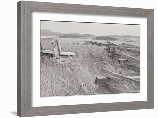 Grassy Knoll BW-Dana Styber-Framed Photographic Print