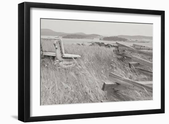 Grassy Knoll BW-Dana Styber-Framed Photographic Print