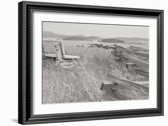 Grassy Knoll BW-Dana Styber-Framed Photographic Print