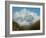 Grassy Sand Dunes and Clouds-Katrin Adam-Framed Photographic Print