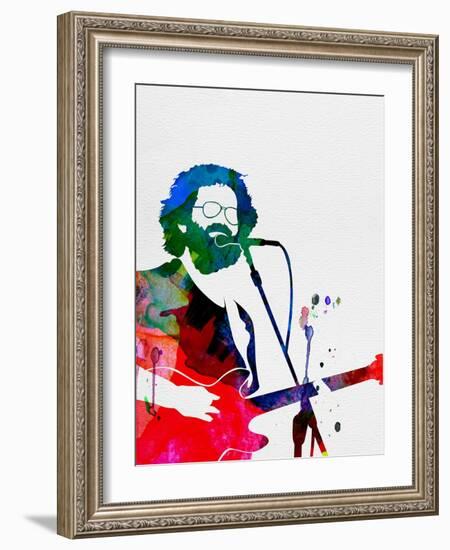 Grateful Dead Watercolor-Lana Feldman-Framed Art Print