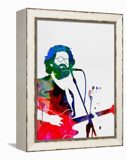 Grateful Dead Watercolor-Lana Feldman-Framed Stretched Canvas