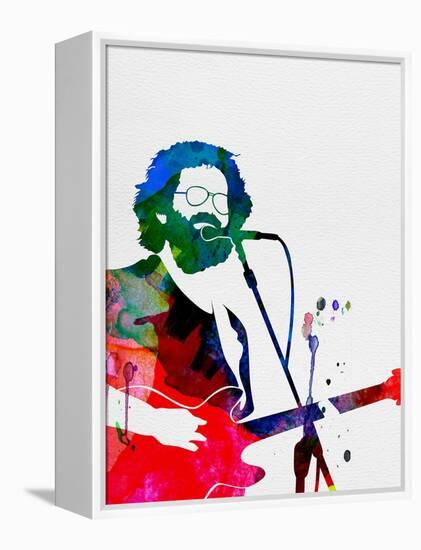 Grateful Dead Watercolor-Lana Feldman-Framed Stretched Canvas