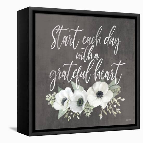 Grateful Heart-House Fenway-Framed Stretched Canvas