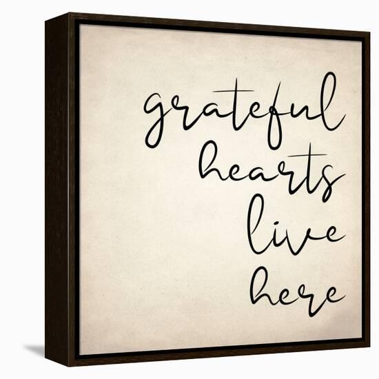 Grateful Hearts-Kimberly Allen-Framed Stretched Canvas