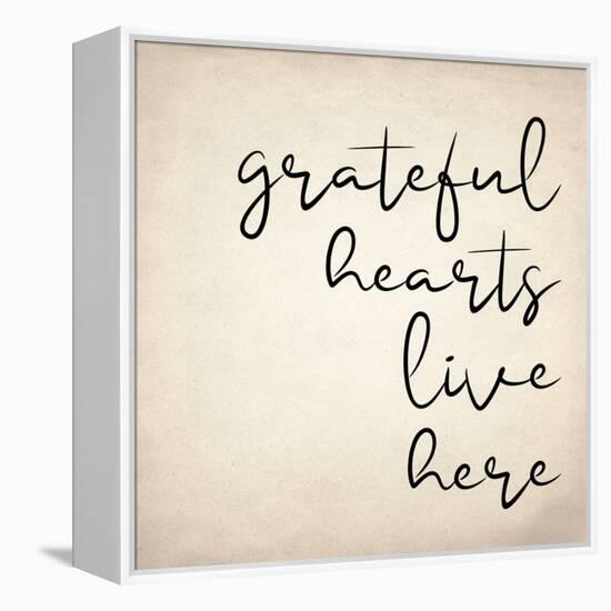 Grateful Hearts-Kimberly Allen-Framed Stretched Canvas