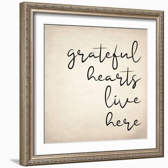 Grateful Hearts-Kimberly Allen-Framed Art Print