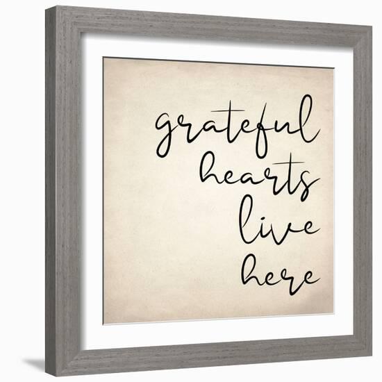 Grateful Hearts-Kimberly Allen-Framed Art Print