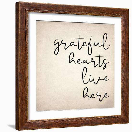 Grateful Hearts-Kimberly Allen-Framed Art Print