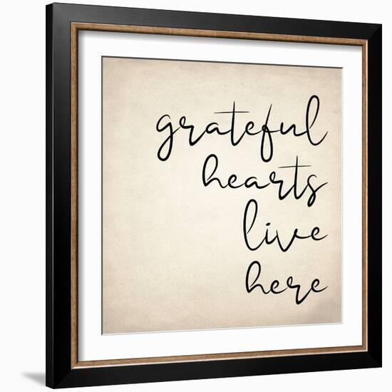 Grateful Hearts-Kimberly Allen-Framed Art Print