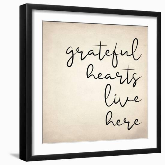 Grateful Hearts-Kimberly Allen-Framed Art Print