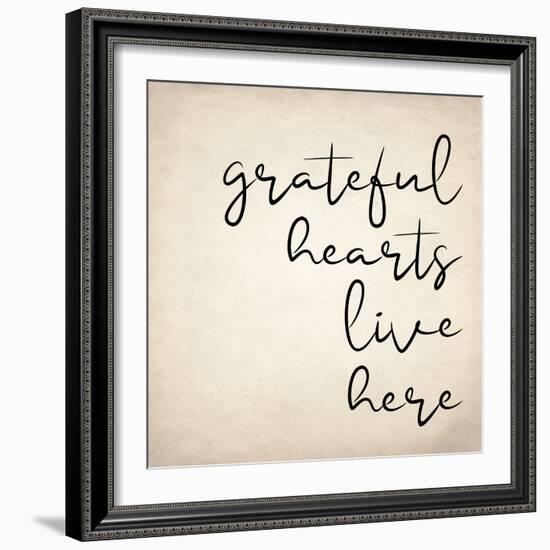 Grateful Hearts-Kimberly Allen-Framed Art Print