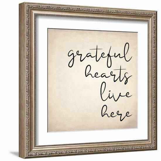 Grateful Hearts-Kimberly Allen-Framed Art Print