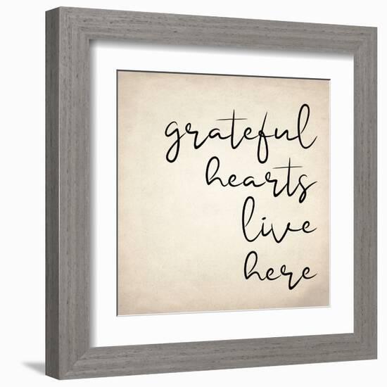 Grateful Hearts-Kimberly Allen-Framed Art Print